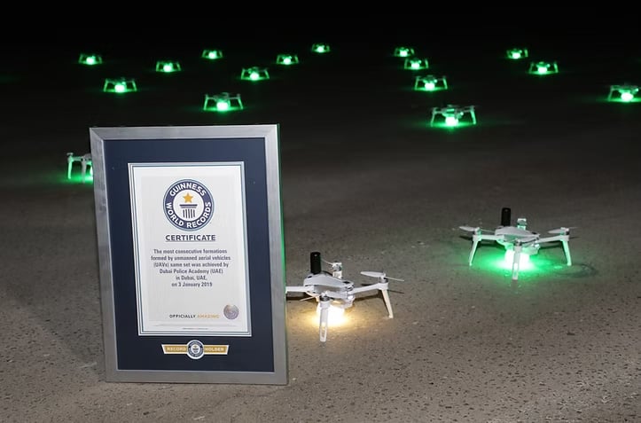 Guinness World Records - Drone formasyon rekorları